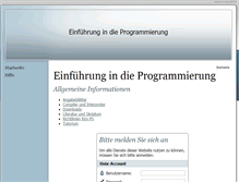 Tablet Screenshot of einfprog.cosy.sbg.ac.at