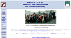 Desktop Screenshot of cms2005.sbg.ac.at